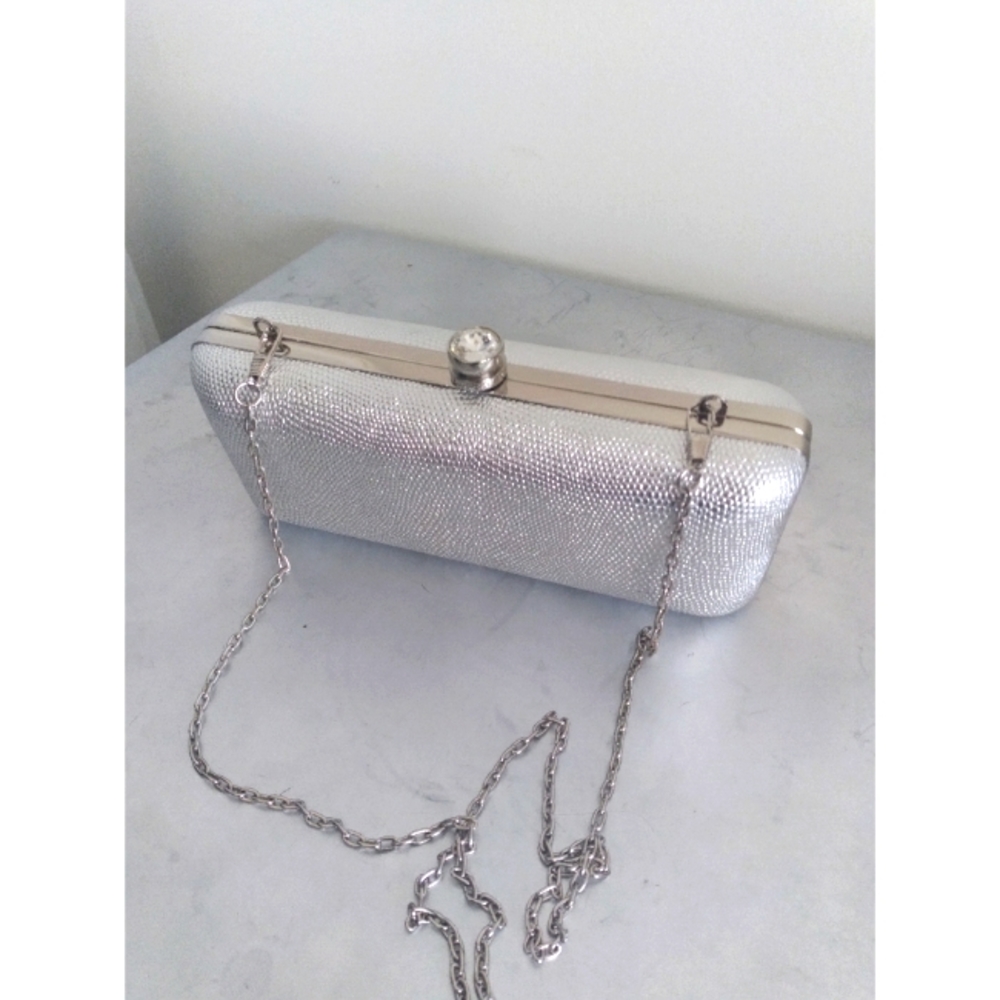 COPY - Victoria's Secret silver clutch